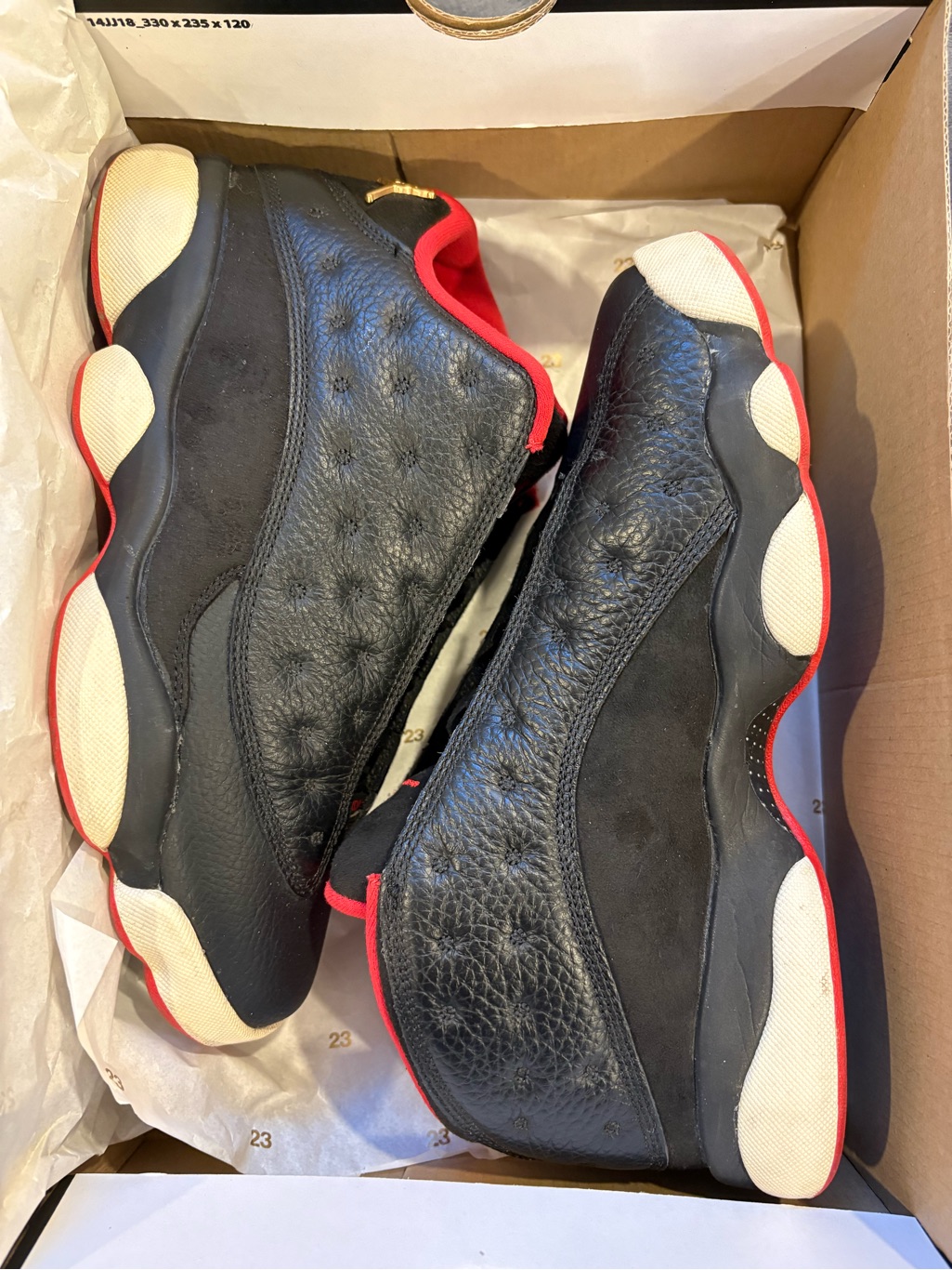 Air Jordan 13 Retro Low 'Bred' Size 7 Men’s